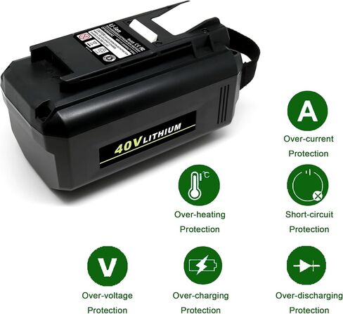 High-Capacity 7.5Ah Replacement Battery for Ryobi 40V Tools in Kuwait