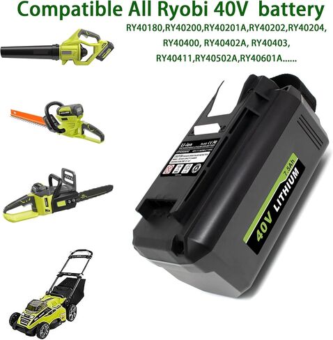 High-Capacity 7.5Ah Replacement Battery for Ryobi 40V Tools in Kuwait