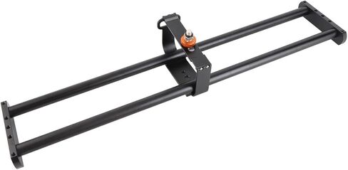 60cm Motorized Camera Slider, Alloy Track Rail Camera Slider with Adjustable Legs and Tripod Mounts, for DSLR Mirrorless Cameras and L5i Car Mount Systems in Saudi Arabia