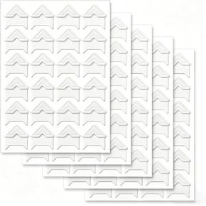 480Pcs Acid Free Photo Corners Self Adhesive, Picture Corners Stickers | acid-free self-adhesive, Excellent Adhesion, 0.8" kraft paper, easy to apply, fits scrapbooks, albums, frames & guestbooks in Saudi Arabia