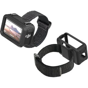 Vision Dock Silicone Wrist Case for DJI Osmo Nano, Real-Time View Screen Protector, Adjustable Hands-Free Wrist Strap for Cycling Hiking Fitness Recording in Kuwait