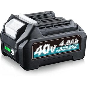 بطارية BL4050 BL4040 4.0Ah 40V XGT MAK40V بديلة لماكيتا XGT160Wh BL4050F BL4025 بطارية ليثيوم أيون 40 فولت BL4040 متوافقة مع أدوات كهربائية لاسلكية 40 فولت in Kuwait