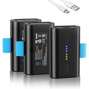 anegine Extra Outdoor Camera Battery Pack 8000mAh with USB-C Charging Cable for SimpliSafe Wireless Outdoor Security Cameras (3-Pack) in Kuwait