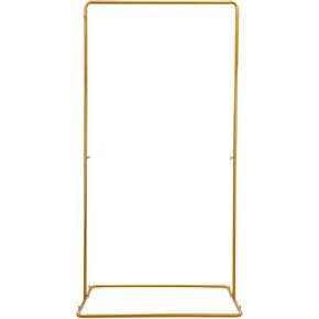 Balloon Arch Stand 100*200cm Wedding Arch Backdrop Stand Flower Balloon Rack Popular Metal Board Bracket Decoracion(Gold) in Kuwait