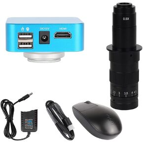 Lab Microscope Accessories 13MP Monocular Microscope Digital Camera Set 130X Or 180X Adjustable Lens in Saudi Arabia