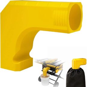 1Pcs Universal Dust Collector for Table Saw & Miter Saw, Tool-Free Connection, Upgraded Dust Extractor Accessories with Drawstring Bag, 2.05 Inch Snap-On Dust Port Fit in Kuwait