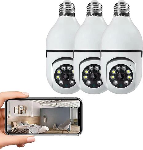 Defend Bulbs Security Camera (3-pack) by Edenn in Saudi Arabia