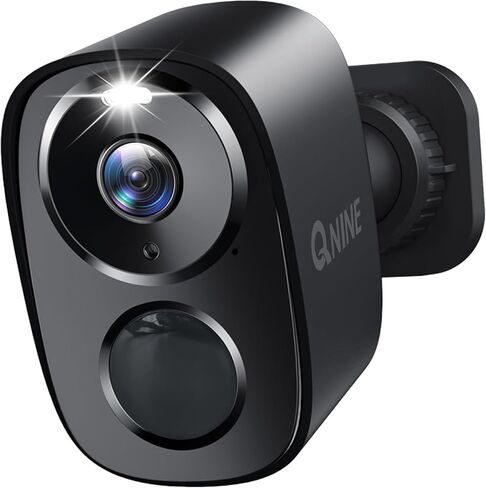 QNINE Security Camera Outdoor, 1 Pack 2K 5GHz WiFi Wireless Camera with 2-Way Audio PIR Motion Detection, IP66 Waterproof, Color Night Vision in Saudi Arabia
