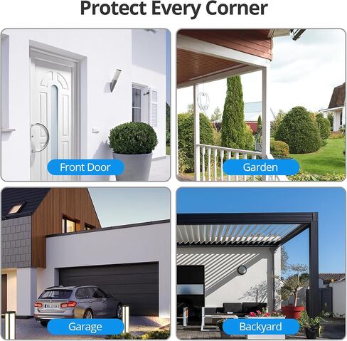 QNINE Security Camera Outdoor, 1 Pack 2K 5GHz WiFi Wireless Camera with 2-Way Audio PIR Motion Detection, IP66 Waterproof, Color Night Vision in Saudi Arabia