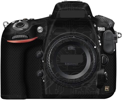 D800 Anti-Scratch Camera Skin for Nikon D800 Vinyl Wrap Film Protector Coat Photography Accessories Sticker D800(Mamba Black) in Saudi Arabia