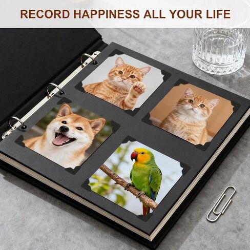 120 Pcs 5 Sheets Photo Corners Self Adhesive for Scrapbooking, Black, DIY Photo Album, Memory Books, Picture Frames, Photo Mounting in Kuwait