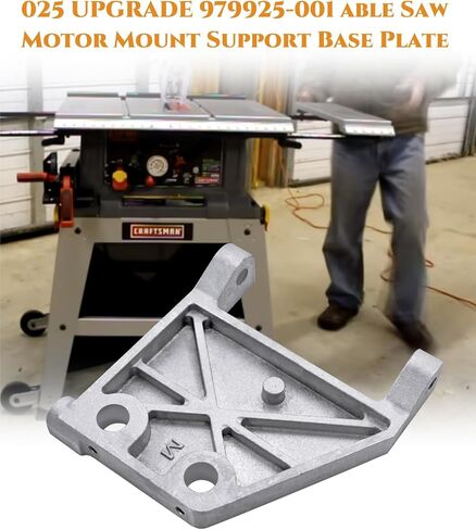 UPGRADE 979925-001 Table Saw Motor Mount Support Base | Fits For Craftsman 113 315 Series and Ridgid Table Saw, Replace TH1012 158543-C in Kuwait