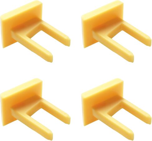 22256, 815863 Square Safety Switch Keys - 4 Pcs | for Sears Craftsman Table Saw, Sander, Band Saw,Suitable for Replacement Yellow Square Power Switch Safety Keys Parts in Saudi Arabia