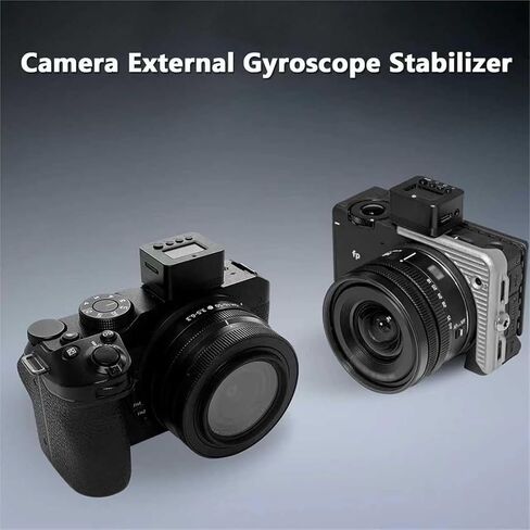 External Gyroscope Camera Stabilizer, Aluminum Camera Stabilizer Box with Cold Shoe Mount, High Precision Video Stabilization, Image Stabilization for Outdoor Photography Videography in Kuwait