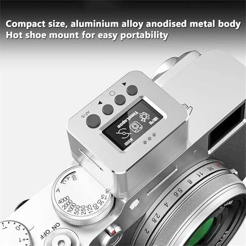 External Gyroscope Camera Stabilizer, Aluminum Camera Stabilizer Box with Cold Shoe Mount, High Precision Video Stabilization, Image Stabilization for Outdoor Photography Videography in Kuwait