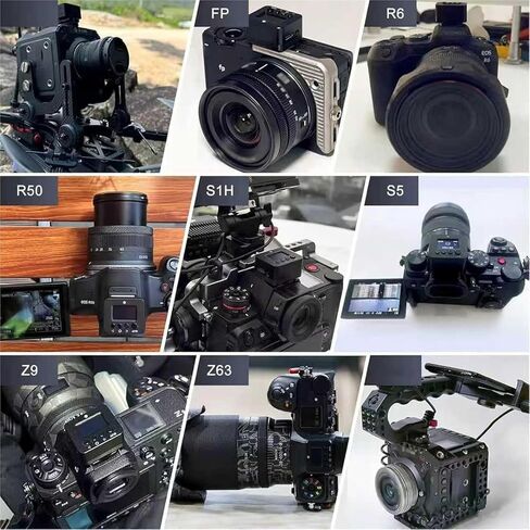 External Gyroscope Camera Stabilizer, Aluminum Camera Stabilizer Box with Cold Shoe Mount, High Precision Video Stabilization, Image Stabilization for Outdoor Photography Videography in Kuwait