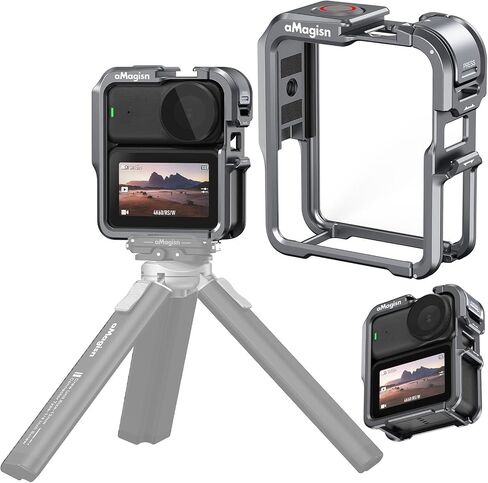 Protective Frame for DJI Osmo Nano,Rabbit Cage Metal Frame Bracket Accessories Metal Rabbit Cage for DJI Osmo Nano in Kuwait