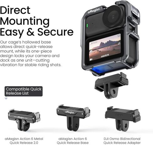 Protective Frame for DJI Osmo Nano,Rabbit Cage Metal Frame Bracket Accessories Metal Rabbit Cage for DJI Osmo Nano in Kuwait