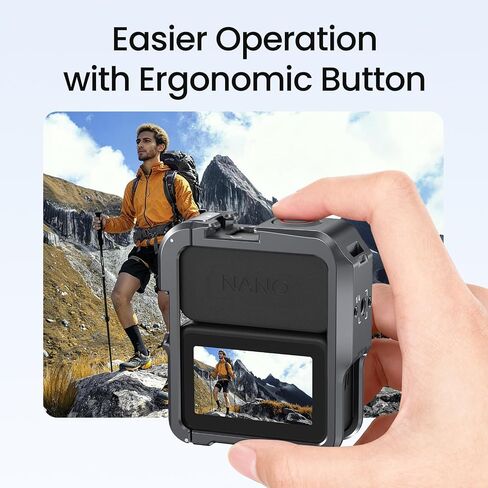 Protective Frame for DJI Osmo Nano,Rabbit Cage Metal Frame Bracket Accessories Metal Rabbit Cage for DJI Osmo Nano in Kuwait