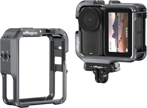 Protective Frame for DJI Osmo Nano,Rabbit Cage Metal Frame Bracket Accessories Metal Rabbit Cage for DJI Osmo Nano in Kuwait