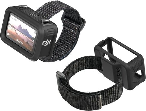 Vision Dock Silicone Wrist Case for DJI Osmo Nano, Real-Time View Screen Protector, Adjustable Hands-Free Wrist Strap for Cycling Hiking Fitness Recording in Kuwait
