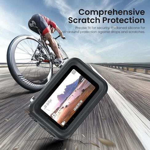 Vision Dock Silicone Wrist Case for DJI Osmo Nano, Real-Time View Screen Protector, Adjustable Hands-Free Wrist Strap for Cycling Hiking Fitness Recording in Kuwait