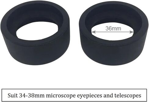 Rubber Eyepiece Eye Shield 6PCS Inner Diameter 36 mm Eyepiece Eye Shield Rubber Eye Guards for Binocular Microscope in Saudi Arabia