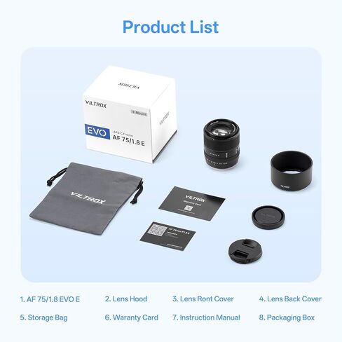 VILTROX AF 35mm F1.8 II EVO APO FE Lens for Sony E-Mount, 35mm f/1.8 Large Aperture STM Autofocus Full Frame Prime Lens for Sony a7IV a7CII a7RV a7S III ZV-E10 II ZV-E10 a6700 a6400 a7iii a9 ZVE1 A1 in Saudi Arabia