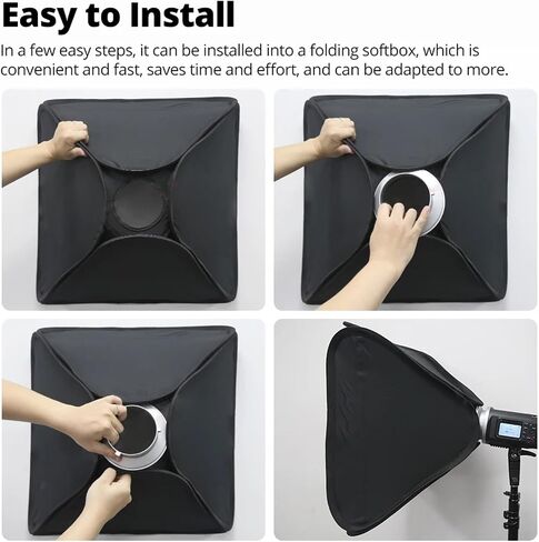 150mm / 6 Inch Diameter Speed Rings Adapter Flange Speedring Softbox Soft Box Fits Bowens S/Monolight in Saudi Arabia