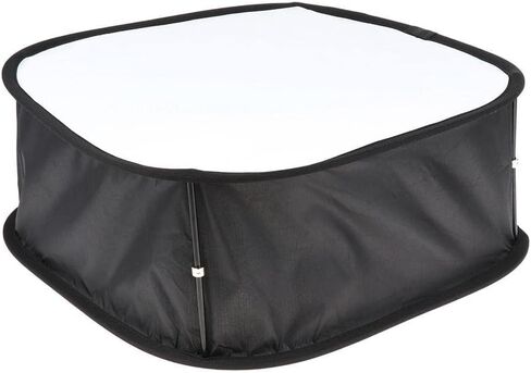 LED Softbox Foldable Light Panel Nylon Material Lightweight Portable Suitable for Cinematic Video 41x41x16cm in Kuwait