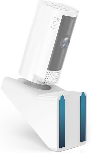 MSAFF® Adhesive Window Mount for Indoor Camera (2nd Gen/1st Gen) | No Drill 20° Tilt Bracket - Anti Glare for Glass to Enhance Front Yard, Driveway & Night Vision Coverage Security Camera in Saudi Arabia