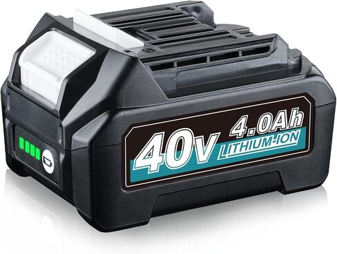 بطارية BL4050 BL4040 4.0Ah 40V XGT MAK40V بديلة لماكيتا XGT160Wh BL4050F BL4025 بطارية ليثيوم أيون 40 فولت BL4040 متوافقة مع أدوات كهربائية لاسلكية 40 فولت in Kuwait