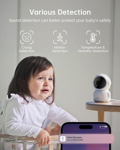 ZUMIMALL Solar Security Cameras Wireless Outdoor, 2K Camera for Home Security with 3MP Color Night Vision, 2-Way Talk, Spotlight & Siren, IP66 Weatherproof, Compatible with Alexa in Saudi Arabia