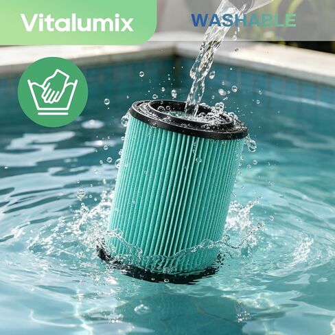 2 Pack VF6000 Filter Compatible with Shopvac 5-20 Gallon Vacuums | Fit for WD5500 WD0671 WD6425 WD7000 WD1280 WD1851 WD1680 WD1956 RV2400A 1400RV RV2600B in Kuwait