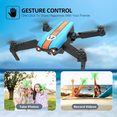 Drone with Camera for Adults, Foldable 2.4GHz FPV Drone for Beginner and Adults,26 Mins Flight Time, RC Quadcopter Toys Gift, Altitude Hold, 2 Batteries in Kuwait