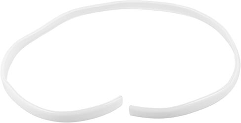 LED Strip Diffuser Channel 39.3 Inch Pvc Curved White Cover | Bendable Linear Track Design, Glarefree Comfort for Indoor Holiday Decoration and Work, Quick Mounting in Saudi Arabia
