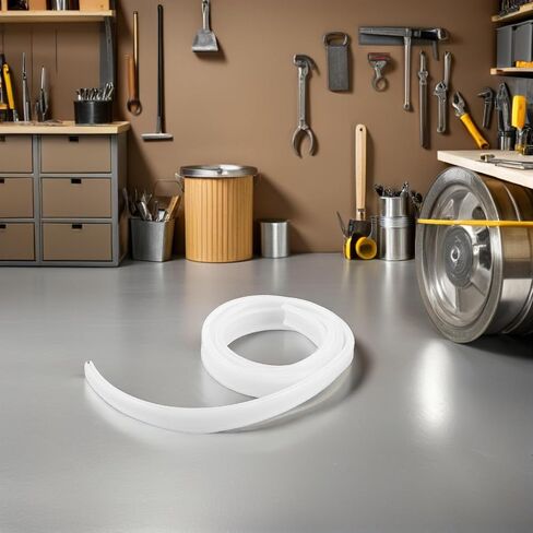 LED Strip Diffuser Channel 39.3 Inch Pvc Curved White Cover | Bendable Linear Track Design, Glarefree Comfort for Indoor Holiday Decoration and Work, Quick Mounting in Saudi Arabia