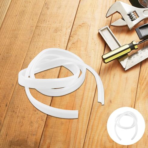 LED Strip Diffuser Channel 39.3 Inch Pvc Curved White Cover | Bendable Linear Track Design, Glarefree Comfort for Indoor Holiday Decoration and Work, Quick Mounting in Saudi Arabia