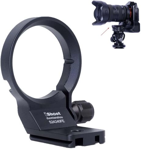 طوق عدسة حلقية للتركيب على حامل ثلاثي القوائم متوافق مع Sigma 24-70 مم f/2.8 DG DN Art II، 20-200 مم F3.5-6.3 DG C، ​​17-40 مم F1.8 DC Art، 14-24 مم f/2.8 DG DN Art، 28-70 مم f2.8 DG DN C، 105 مم F2.8 DG DN Macro E-Mount in Kuwait