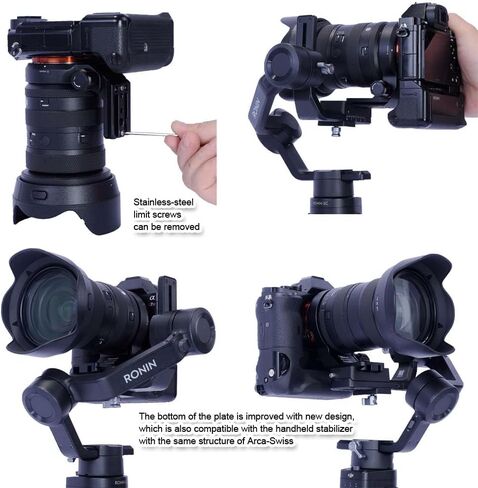 طوق عدسة حلقية للتركيب على حامل ثلاثي القوائم متوافق مع Sigma 24-70 مم f/2.8 DG DN Art II، 20-200 مم F3.5-6.3 DG C، ​​17-40 مم F1.8 DC Art، 14-24 مم f/2.8 DG DN Art، 28-70 مم f2.8 DG DN C، 105 مم F2.8 DG DN Macro E-Mount in Kuwait