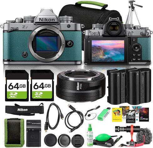 Nikon Zf Mirrorless Camera 24.5MP & Portrait Bundle in Saudi Arabia