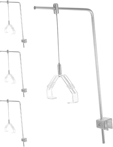 4pcs Adjustable Aquarium Light Bracket Holder with Aluminum Alloy in Kuwait