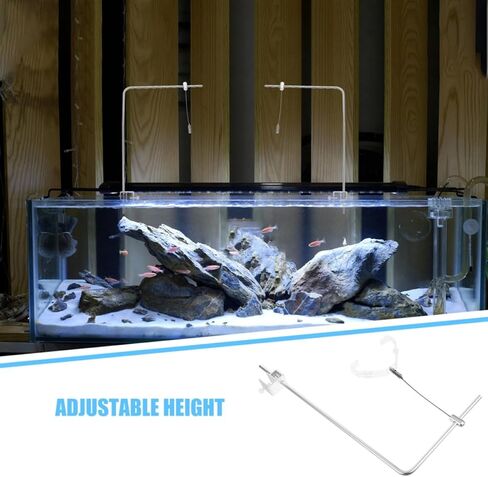 4pcs Adjustable Aquarium Light Bracket Holder with Aluminum Alloy in Kuwait