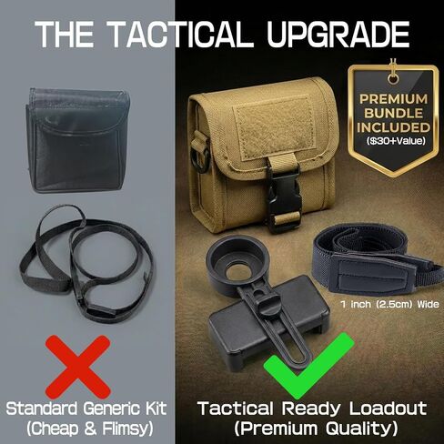 12x25 Compact Binoculars for Adults Travel BAK4 FMC | Lightweight 9.2 oz pocket binoculars with 600D carry pouch and wide strap for cruise, hiking, bird watching, concerts. in Kuwait