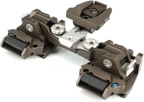 Universal RQE Dual Arms Helmet Mount KVC Bridge Mounts Bracket for PVS14,NVG Mount Aluminum Bridge for Night Vision in Saudi Arabia