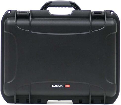 NANUK 925-1001 حافظة صلبة مقاومة للماء مع حشوة إسفنجية - أسود، مقاس واحد in Kuwait