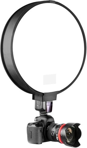 2X 40Cm Round Universal Portable Speedlight Softbox Flash Diffuser On-Top Soft Box for Camera in Kuwait