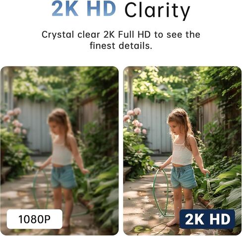 2K Light Bulb Camera Outdoor, 2.4/5GHz Wi-Fi 6 Security Cameras Wireless Outdoor, 360° PTZ Cameras for Home Security with Color Night Vision, AI Human Detection, 2 Way Talk, Easy Installation,2 Packs in Kuwait