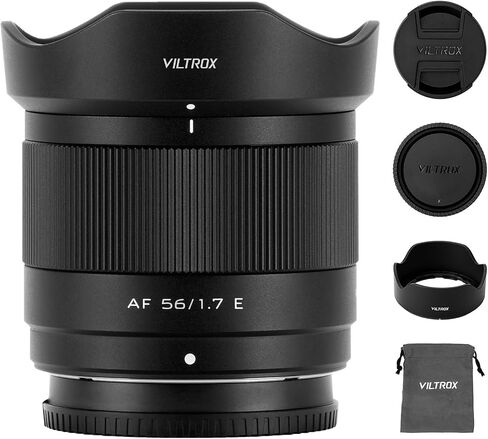 56mm F1.7 X Mount Lens, APS-C Autofocus Prime Lens for Fujifilm Cameras in Kuwait