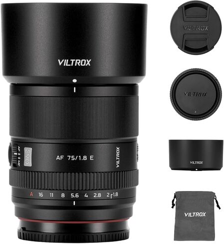 VILTROX AF 90mm F2.2 Z Mount Lens for Nikon, APS-C Auto Focus Portrait in Kuwait